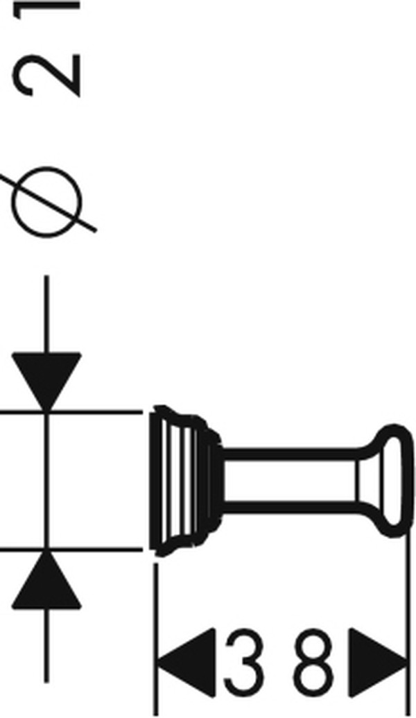 Крючок Axor Montreux 42137000