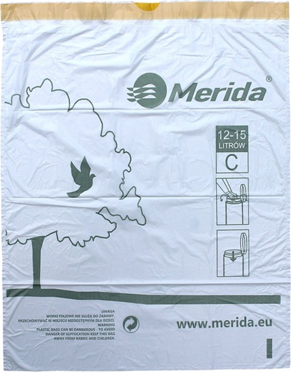 Мешки для мусора Merida Top WTB201 12-15 л ароматизированные (1 упаковка: 20 шт)