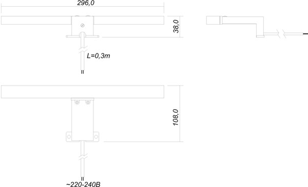 Светильник Style Line LED Fagus-2 IP44