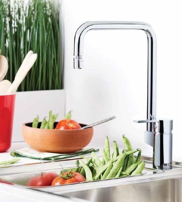 Комплект Мойка кухонная Alveus Line 50 + Смеситель VitrA Single sink mixer A42388EXP для кухонной мойки