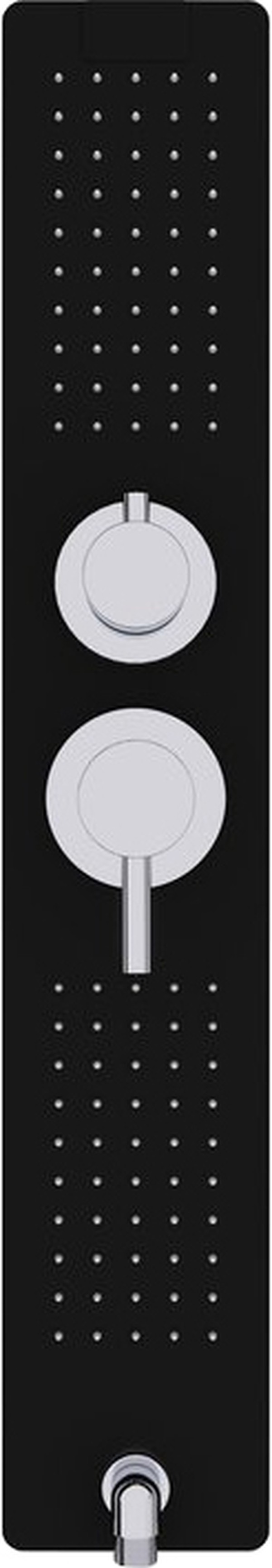 Душевая кабина Black&White Galaxy G8001 90х90х215 черный профиль
