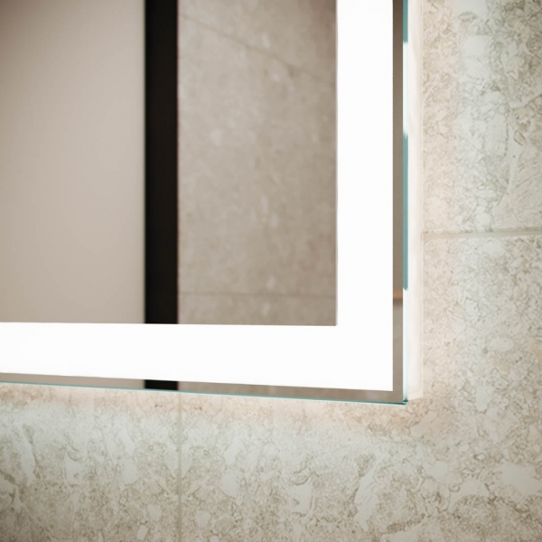 Зеркало для ванной комнаты SANCOS City 1200х700 c  подсветкой, арт. CI1200
