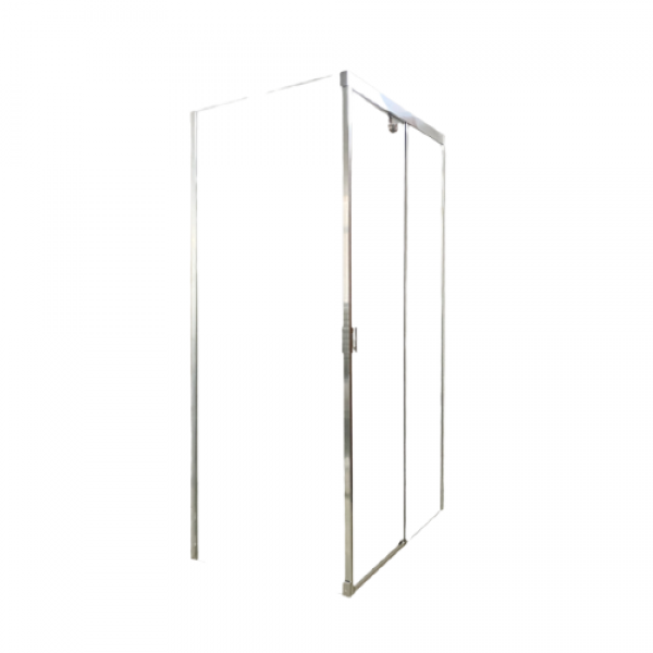 Душевой уголок прямоугольный Cerutti Spa Marbella 120-L 120х80x190 см профиль хром стекло прозрачное