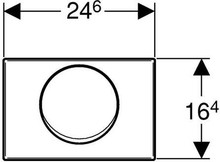 Кнопка смыва Geberit Mambo 115.751.00.1