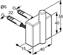 Крючок Kludi A-XES 4898405