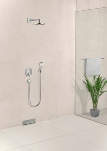 Душевая лейка Hansgrohe Crometta 1jet EcoSmart 26333400 (9 л)