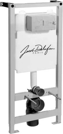Комплект Инсталляция Jacob Delafon с белой кнопкой + Унитаз Jacob Delafon Patio с микролифтом
