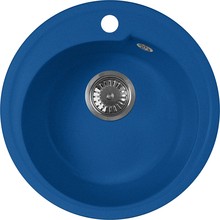 Мойка кухонная AquaGranitEx M-45 синяя