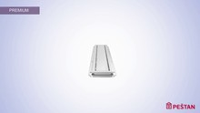 Душевой лоток Pestan Confluo Premium Line 850 белое стекло/сталь