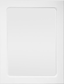 Зеркало 1MarKa Прованс 65 белый глянец