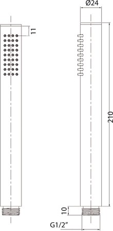 Душевая лейка M&Z ACS55038