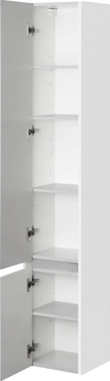 Шкаф-пенал Акватон Стоун L, подвесной, белый глянец