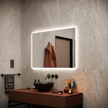 Зеркало для ванной комнаты SANCOS Arcadia 1000х700 с подсветкой, арт. AR1000